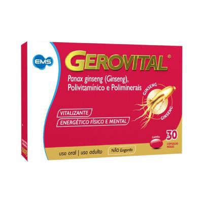 Gerovital 30 Cápsulas